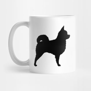 Longhaired Chihuahua Silhouette Mug